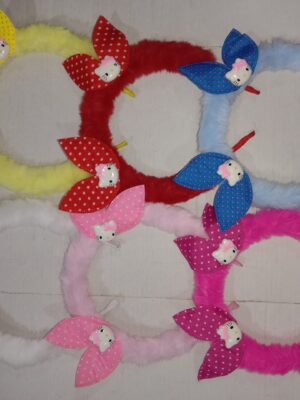 Fancy fur kaan doll hairband 1 dozen/box