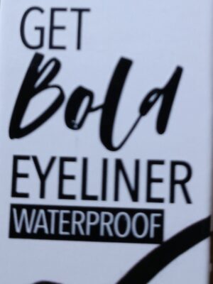 Get bold eyeliner